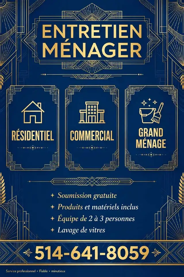 Entretien ménager