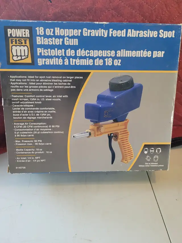 Power Fist 18 oz. Hopper Blaster Gun