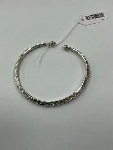 bracelet rigide en argent