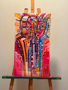 Custom canvas stretching services available in Calgary. - Photo 7