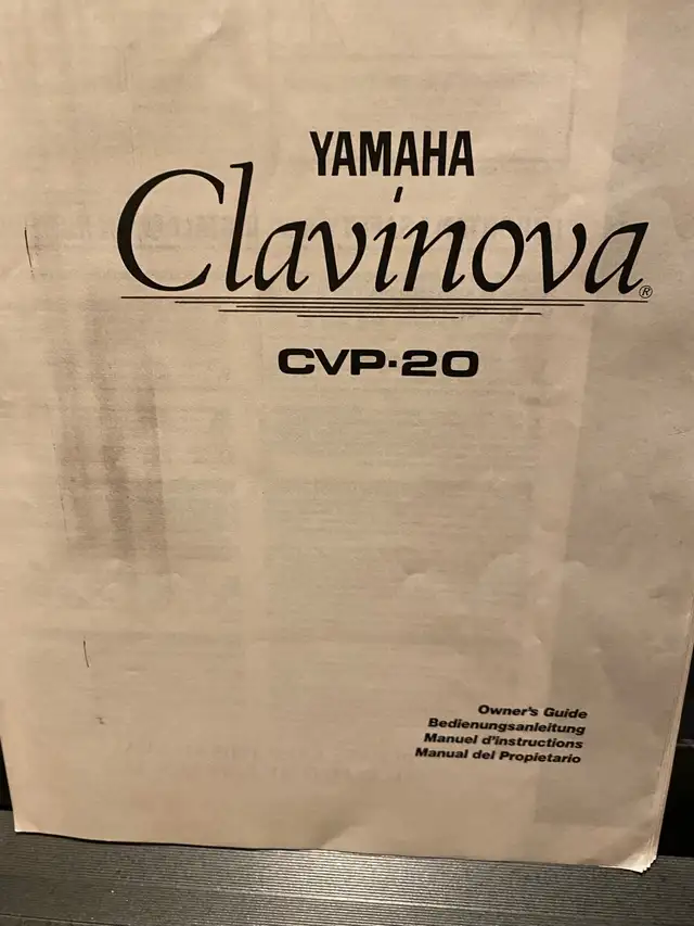 Yamaha Clavinova CVP-20