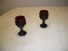 AVON WINE GOBLETS