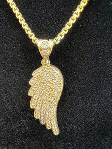 10k chain and pendant - Photo 6