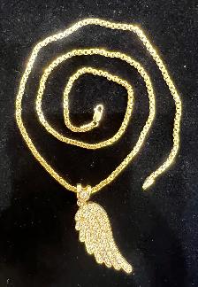 10k chain and pendant - Photo 8