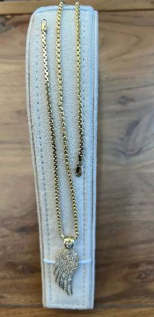 10k chain and pendant - Photo 9