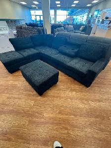 Sectional with Ottoman - Photo 2