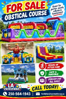 Inflatables and tents for sale