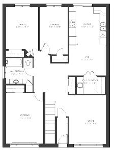 Grand 5 ½ à Anjou | 3 chambres | Garage, stationnement et cour. - Photo 10
