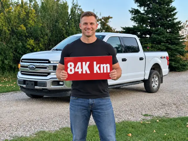 85km ⭕️ Ford F150 •Crew
