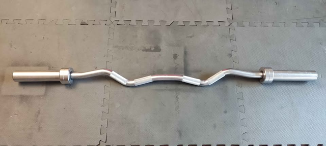 Olympic EZ Curl Barbell
