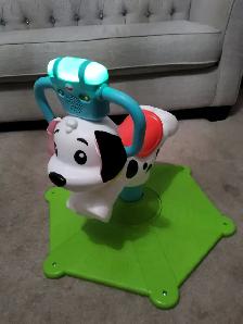Fisher Price Toddler Ride on learning, musical swing