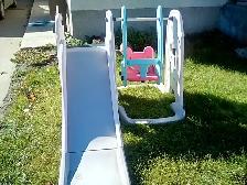 Slide Swing Set Infant Child Toddler Used Very good condition