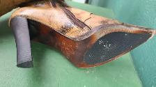 Womens Sofia Leather and Suede boots - Photo 2