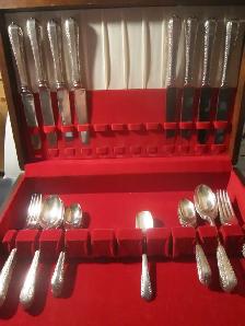 #87Z   MADELON silverware set for 8 - Photo 2