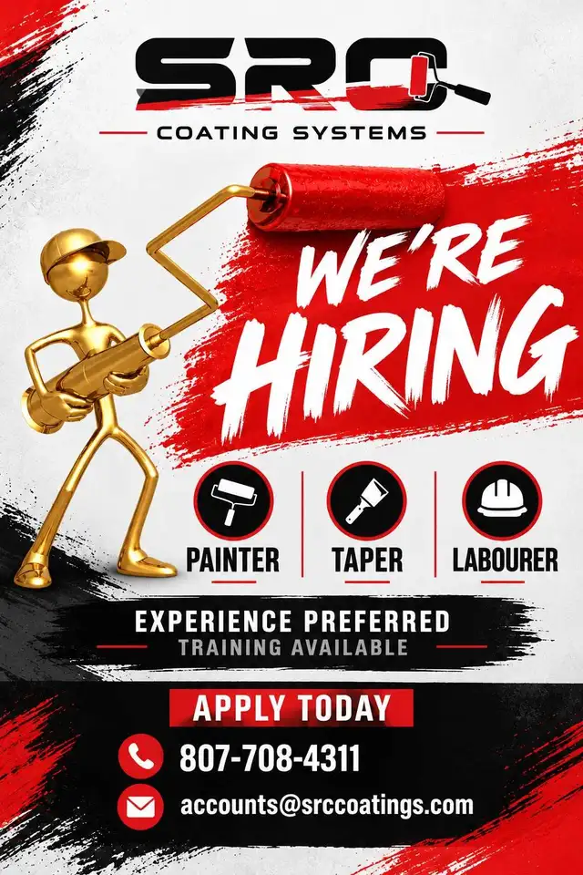 Hiring Painters, Tapers, Labourers