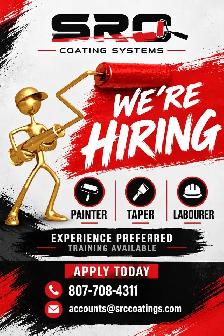 Hiring Painters, Tapers, Labourers