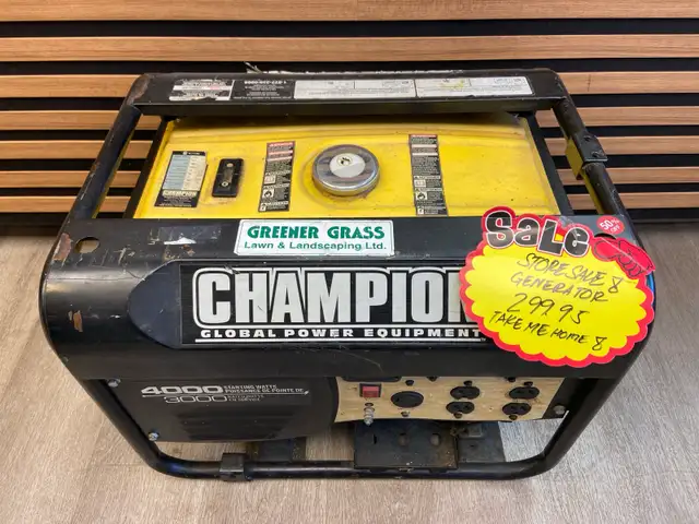 Champion Gas Generator