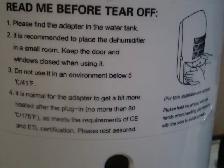 DEHUMIDIFIER FOR SMALL/CHILD'S ROOM-USED-WORKS-$25 - Photo 3
