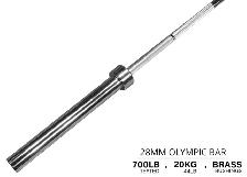Barre olympique Northern Lights - 86,5', 28 mm, 44LB - 700LB