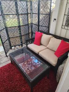 Patio Set - 4 piece with 2 sets of cushion Covers - Photo 2