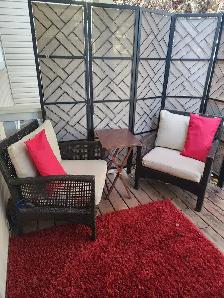 Patio Set - 4 piece with 2 sets of cushion Covers - Photo 4