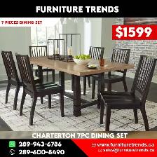 Furniture Trends Charterton 7-Piece Dining Set