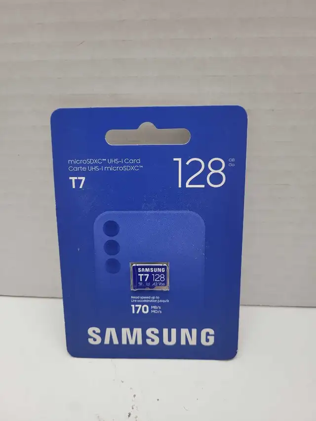 Samsung T7 128GB Micro SD card NEW