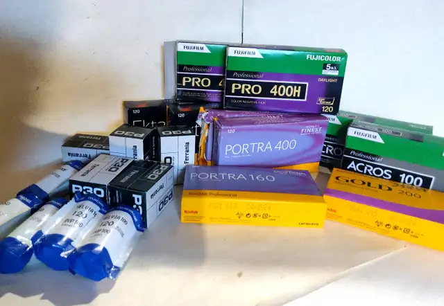 Various colour / BW film