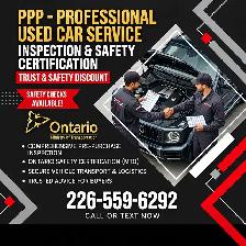Safety certification & Professional Inspection