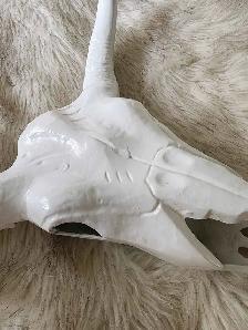 Porcelian Bull Head Wall Decor - Photo 2