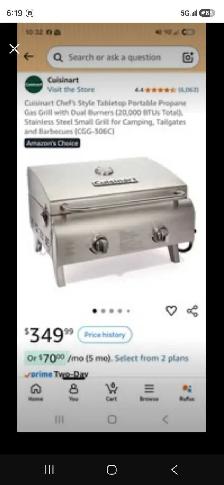 Cuisinart BBQ with Table - Photo 2