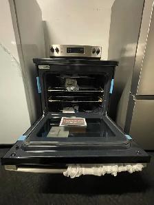 NEW 30" GE Glass Top Electric Range Stove (Stainless Steel) 5.0 - Photo 3