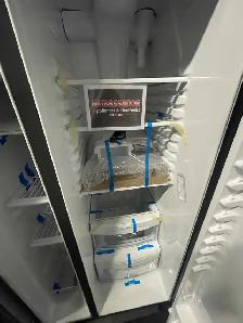 NEW 33" GE Side by Side Fridge Exterior Water & Ice Stainless St - Photo 4