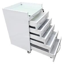 Dental special storage cabinet mobile cart move 5 drawer 300460 - Photo 5