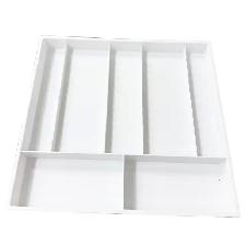 Mobile Cart with Two Trays and Lock 4 Drawers Storage 300486 - Photo 7