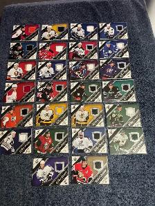 2005-06 Upper Deck Game Jersey Hocked Card Lot 26 Total