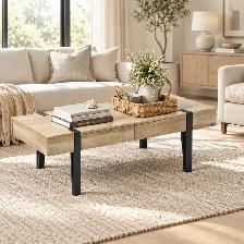 Brand New 47' Coffee Table with 2-Drawer Special $189