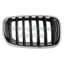 Bmw X6 2008-2014 Grille Chrome Black Left and Right - Photo 2
