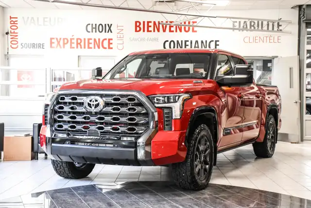 2026 Toyota Tundra Hybrid PLATINUM 4X4 | Mags | Toit | Cuir | GP