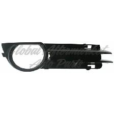 Audi A3 2006-2008 Grille Lower Right W/Fog Lp Hole Matte Black - Photo 2