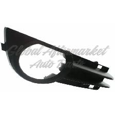 Audi A3 2006-2008 Grille Lower Right W/Fog Lp Hole Matte Black - Photo 4