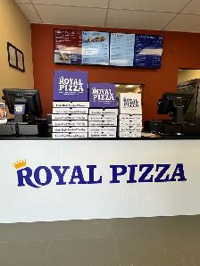 Pizza store kitchen staff
