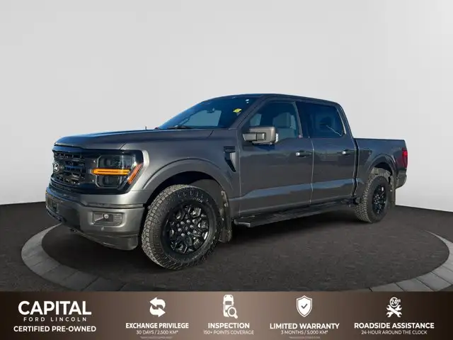 2025 Ford F-150 XLT CREWCAB 302A LOW KMS LOCAL TRADE