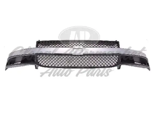 Chevrolet Van Chevy Express 2003-2025 Grille Front Chrome/Black