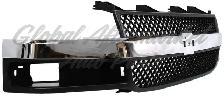 Chevrolet Van Chevy Express 2003-2025 Grille Front Chrome/Black - Photo 3