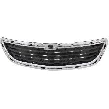 Chevrolet Trax 2013-2014 Grille Lower Black Bars W/Chrome Frame - Photo 4
