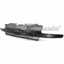 Chevrolet Trailblazer 2002-2009 Grille W/Black Mold Without H/L - Photo 3