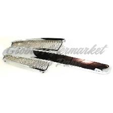 Chevrolet Trailblazer 2002-2009 Grille Chrome/Black Without - Photo 2