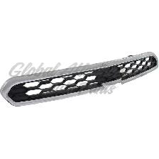 Chevrolet Spark 2013-2015 Grille Upper Matt Black W/Chrome - Photo 3
