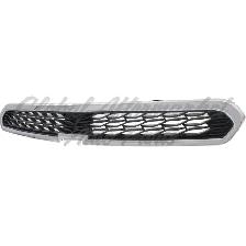 Chevrolet Spark 2013-2015 Grille Upper Matt Black W/Chrome